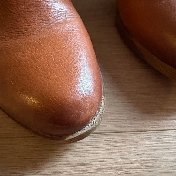 Naturalizer size 8 Brown Leather Ankle Boots - Picture 3 of 8